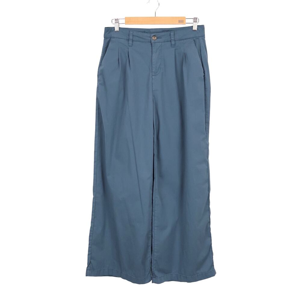 Pact Wide Leg Pants in Dusty Blue